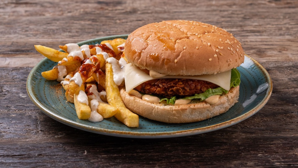 KJÚKLINGABORGARI (HALAL)